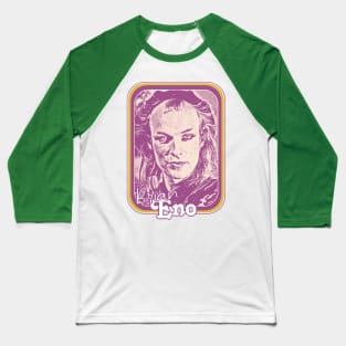 Brian Eno / Retro Fan Art Design Baseball T-Shirt